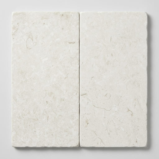 Freska Limestone Tile 12x24 Tumbled close-up