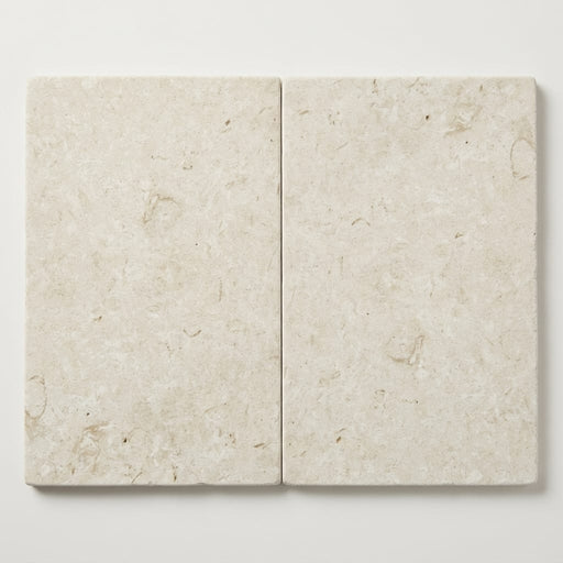 Freska Limestone Tile 16x24 Tumbled close-up