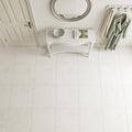 Freska Limestone Tile 24x24 Honed — Foyer floor