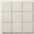 Freska Limestone Tile 4x4 Tumbled close-up