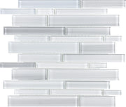Element Ice Random 12x12 Glass Mosaic Tile