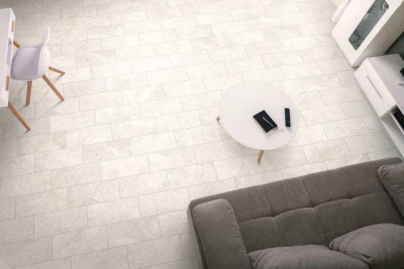 Futura Ivory 12x24 Porcelain Tile