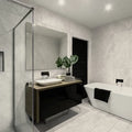 Futura Silver 2x2 Porcelain Mosaic