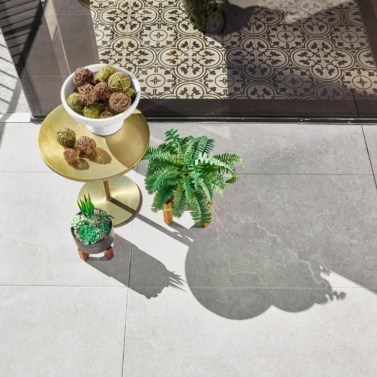 Futura Silver 24x48 Porcelain Tile