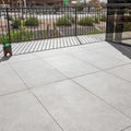 Futura Silver 3x12 Surface Bullnose Porcelain Trim
