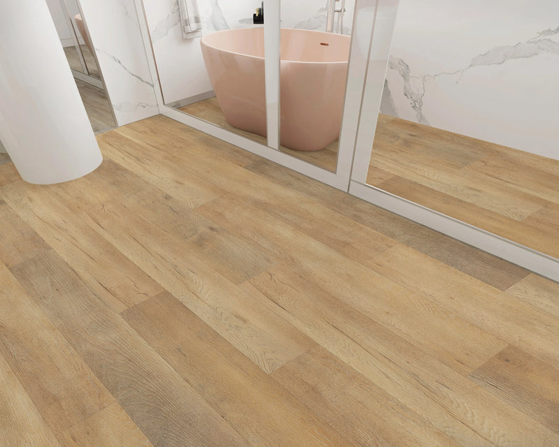 Galea Eligo Clay 7x60 EIR Painted Bevel 20mil SPC Vinyl Flooring