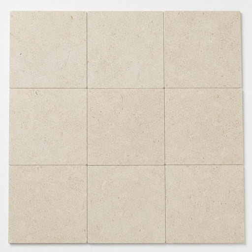 Gascogne Beige 12x12 Honed Natural Limestone Tile close-up