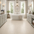 Gascogne Beige 12x24 Honed Limestone Tile — Bathroom floor