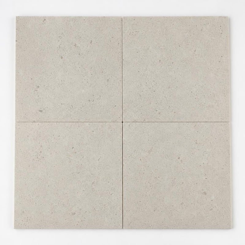 Gascogne Beige 18x18 Honed Natural Limestone Tile close-up