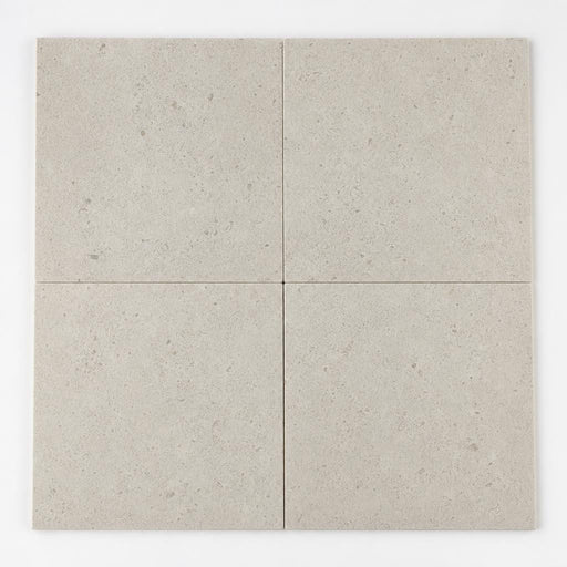 Gascogne Beige 18x18 Honed Natural Limestone Tile close-up
