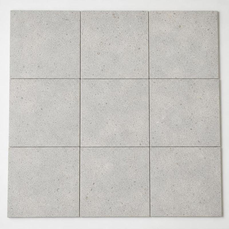 Gascogne Blue 12x12 Honed Natural Limestone Tile close-up