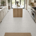 Gascogne Blue 12x12 Honed Natural Limestone Tile — Kitchen floor
