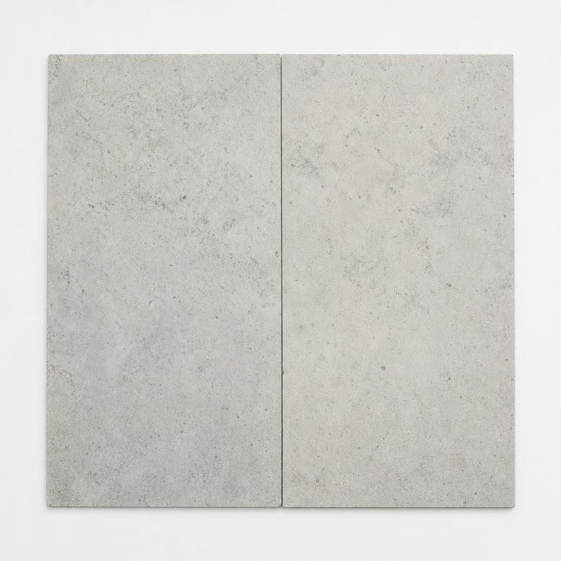 Gascogne Blue 12x24 Honed Limestone Tile close-up