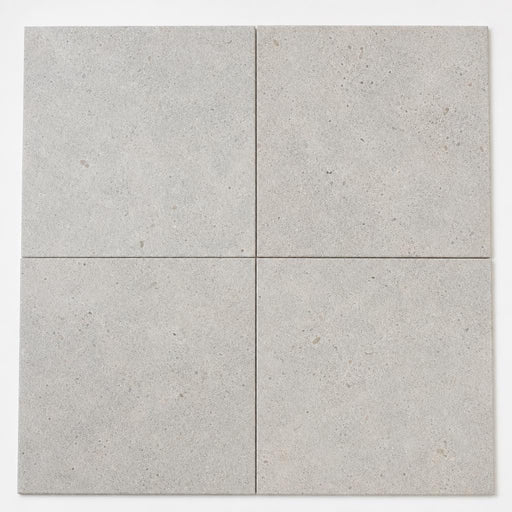 Gascogne Blue 18x18 Honed Limestone Tile close-up