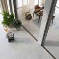 Gascogne Blue Tile - Natural Stone - Honed Finish - 18x36 Size — Living Room floor