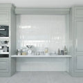Gem Bianco Fluted 2x16 Porcelain Mosaic