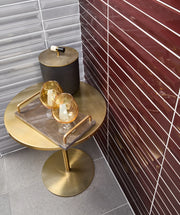 Gem Series Grigio 1/2x8 Pencil Bullnose Porcelain Trim