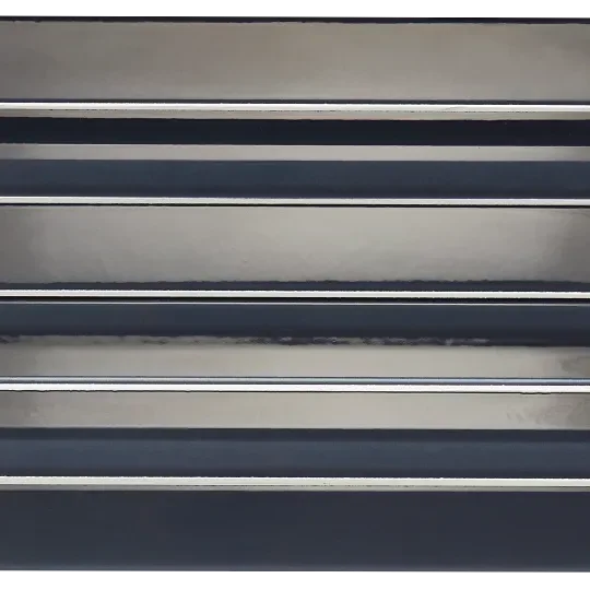 Gem Series Notte 1/2x8 Pencil Bullnose Porcelain Trim