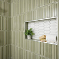 Gem Series Salvia 1/2x8 Pencil Bullnose Porcelain Trim