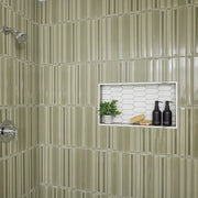 Gem Series Salvia 1/2x8 Pencil Bullnose Porcelain Trim