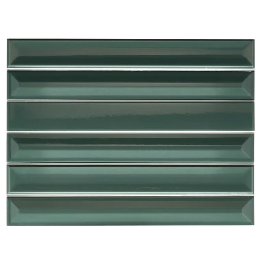 Gem Series Verde 1/2x8 Pencil Bullnose Porcelain Trim