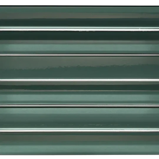 Gem Series Verde Fluted 2x16 Mesh Porcelain Mosaic