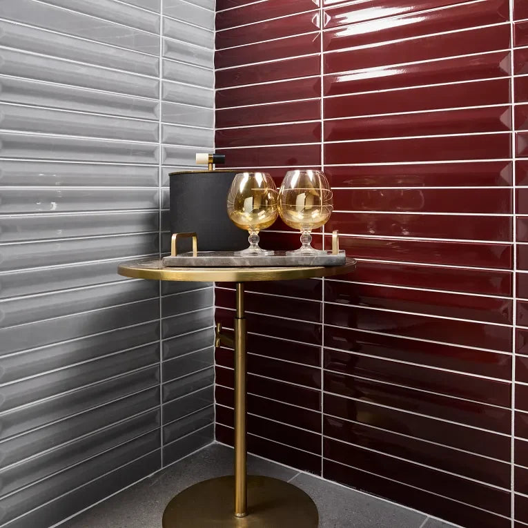 Gem Series Vino 1/2x8 Pencil Bullnose Porcelain Trim