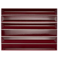 Gem Series Vino 2x16 Mesh Fluted Porcelain Mosaic