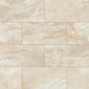 Gemma Beige Onyx 24x12 Honed Ceramic Field Tile