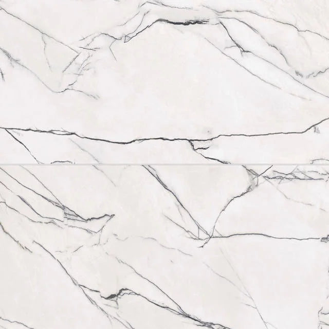 Gemma Bianca 24x48 Honed Ceramic Field Tile