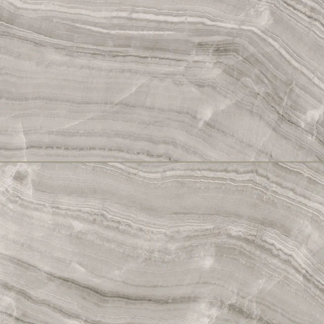Gemma Grey Onyx 48x24 Polished Ceramic Field Tile
