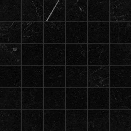 Gemma Notte 2x2 12x12 Honed Glass Mosaic