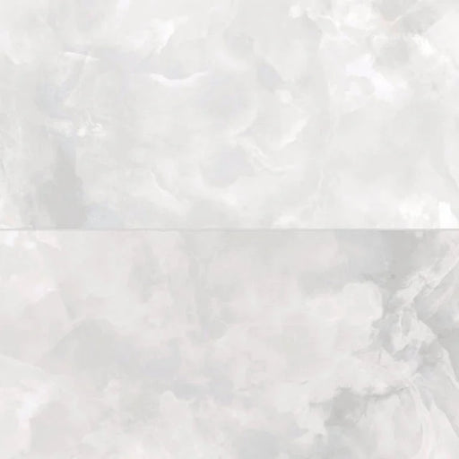 Gemma White Onyx 48x24 Polished Ceramic Field Tile