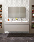 Georama Grigio Polished 0.38 Inch Marble Mosaic Tile