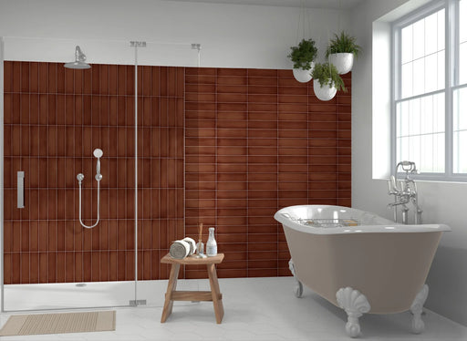 Ghent Copper 3x9 Matte Ceramic Tile