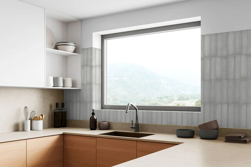 Ghent Alpine White 3x9 Matte Ceramic Tile