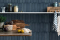 Ghent Steel Blue 3x9 Matte Ceramic Tile