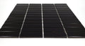Gio Black 0.82x2.8 Stacked Linear Matte Glazed Porcelain Mosaic