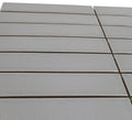 Gio Grey 1.26x5.7 Glossy Glazed Stacked Linear Porcelain Tile
