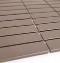 Gio Taupe Matte 0.82x2.8 Stacked Linear Glazed Porcelain Tile