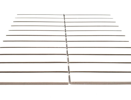 Gio White 0.86x5.7 Glossy Glazed Stacked Linear Porcelain Tile