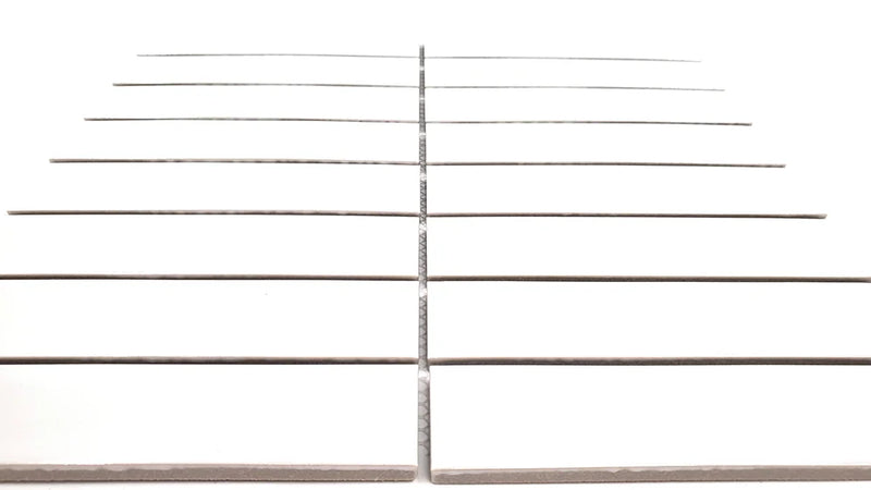 Gio White Glossy 1.26x5.7 Stacked Linear Porcelain Tile