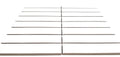 Gio White 1.26x5.7 Matte Glazed Stacked Linear Porcelain Tile