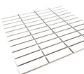 Gio White Matte 0.82x2.8 Stacked Linear Glazed Porcelain Tile