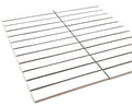 Gio White Matte 0.86x5.7 Stacked Linear Glazed Porcelain Tile