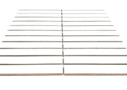 Gio White Matte 0.86x5.7 Stacked Linear Glazed Porcelain Tile