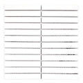 Gio White Matte 0.86x5.7 Stacked Linear Glazed Porcelain Tile