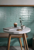 Glace Turchese 3x8 Glossy Porcelain Tile