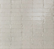 Glace Bianco 3x8 Glossy Porcelain Tile