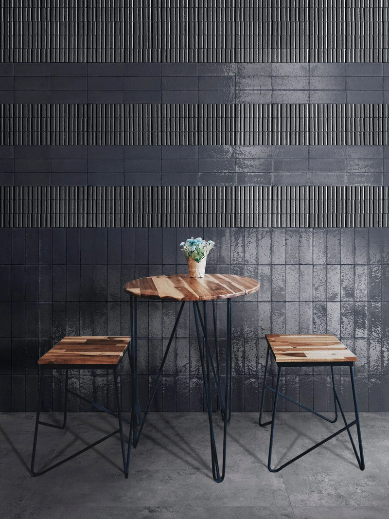 Glace Bianco 3x8 Glossy Porcelain Tile